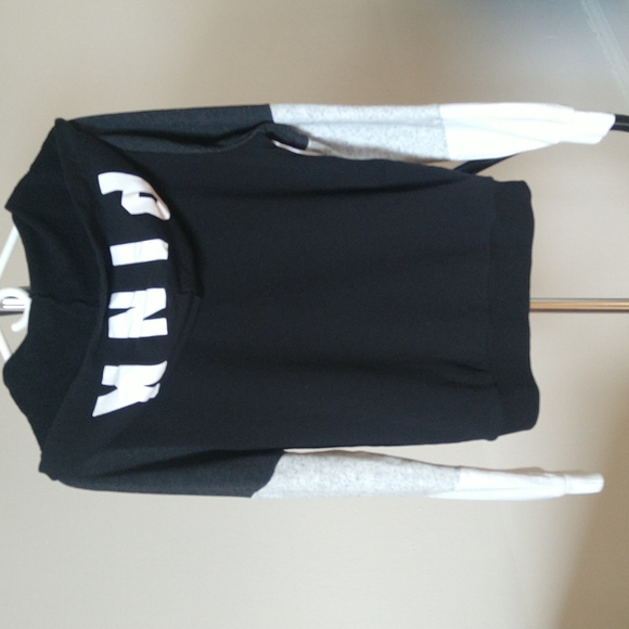 Pink Block Work Hoody - Picture 7 of 8